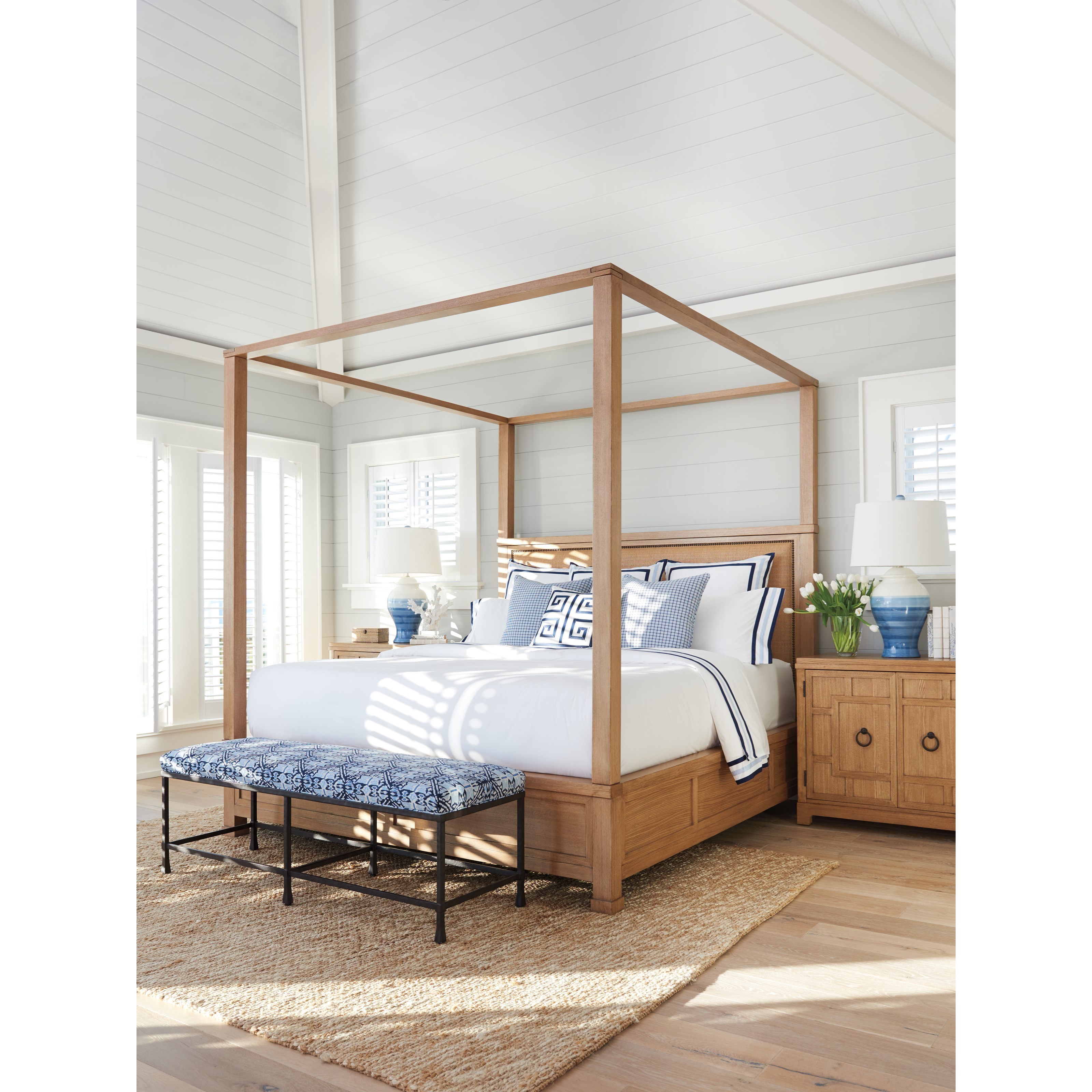 Barclay Butera Newport 920 K Bedroom Group 2 King Bedroom Group Baer